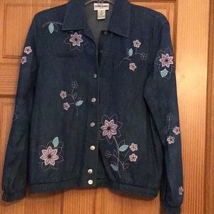 Alfred Dunner Denim Jacket 8P